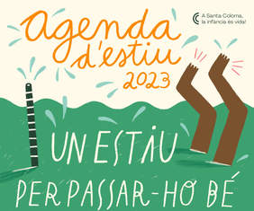 Imatge del cartell d'Agenda d'Estiu 2023