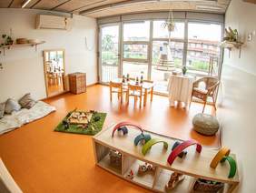 Foto aula d'una escola bressol de la ciutat