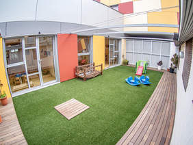 Foto pati d'una escola bressol de la ciutat